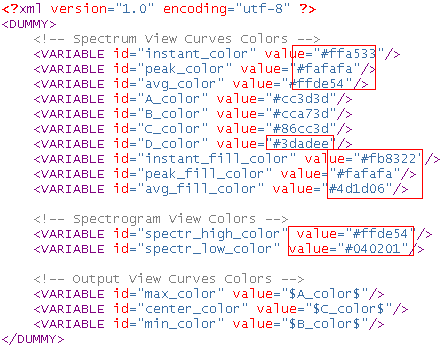 Step 06 - The following modifications lead to a completely different color scheme (see below)